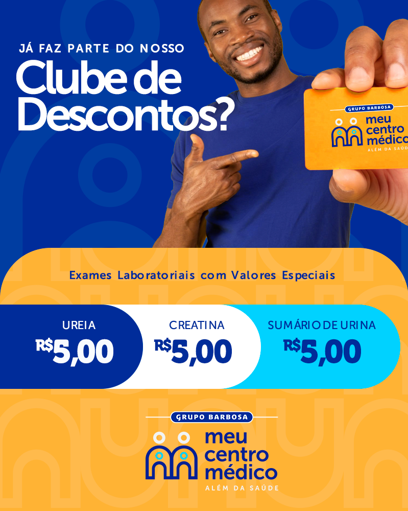 Exames laboratoriais com preços especiais!
